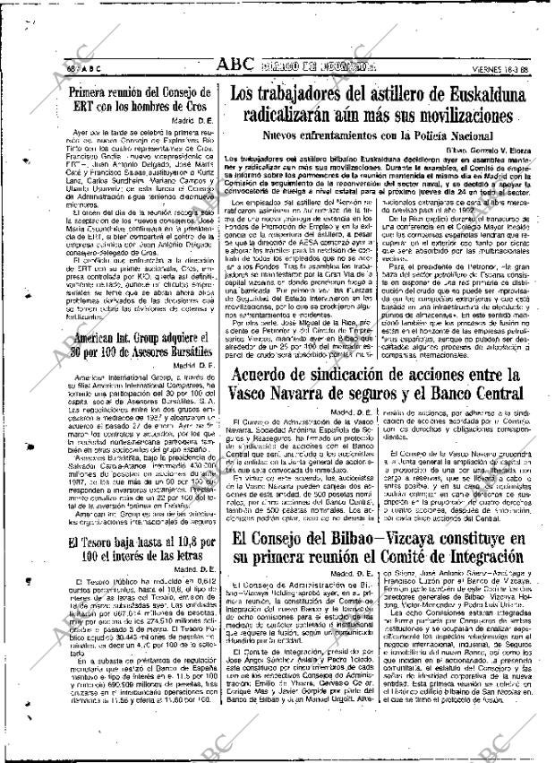 ABC MADRID 18-03-1988 página 68