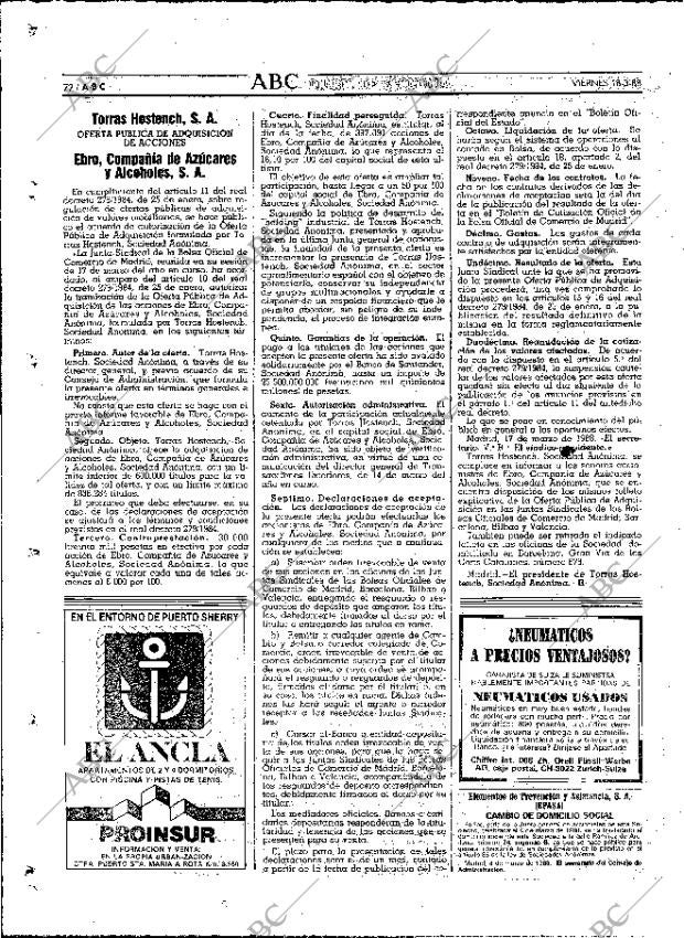 ABC MADRID 18-03-1988 página 72