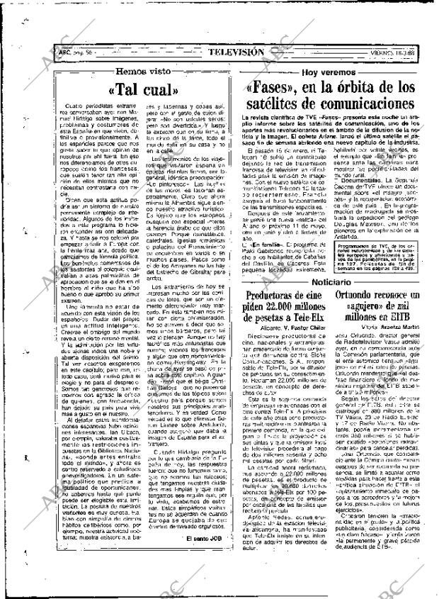 ABC MADRID 18-03-1988 página 86