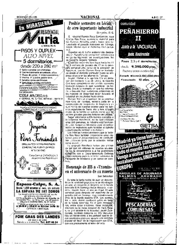 ABC MADRID 20-03-1988 página 37