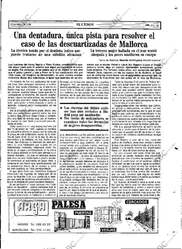ABC MADRID 20-03-1988 página 81