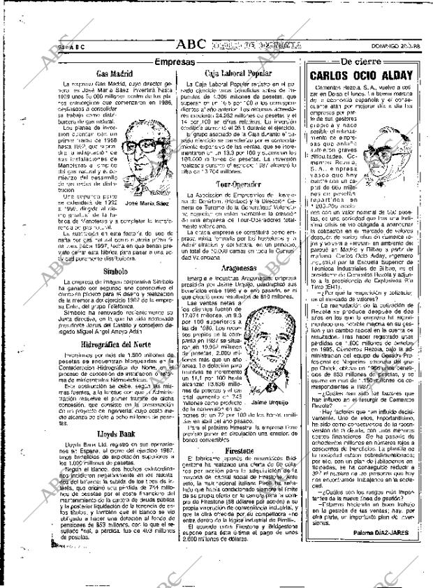 ABC MADRID 20-03-1988 página 94