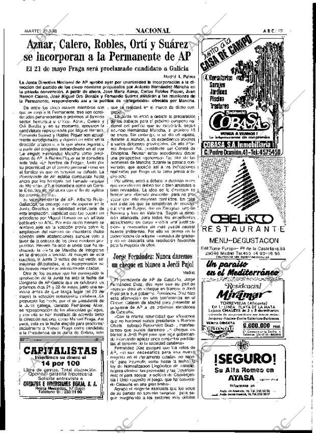 ABC MADRID 22-03-1988 página 19