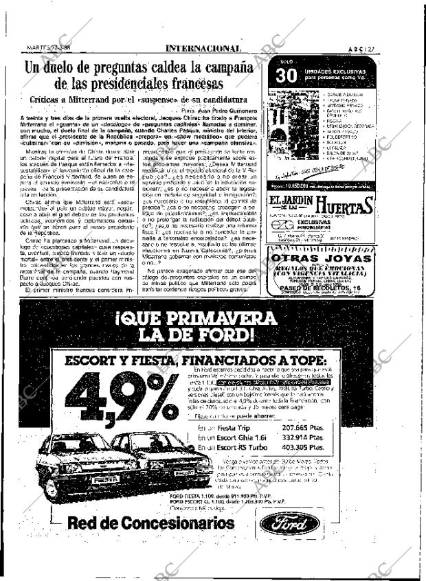 ABC MADRID 22-03-1988 página 27