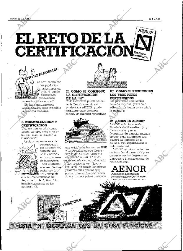 ABC MADRID 22-03-1988 página 31