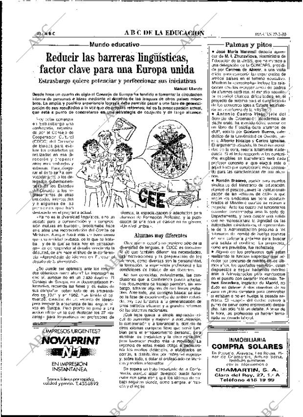 ABC MADRID 22-03-1988 página 40