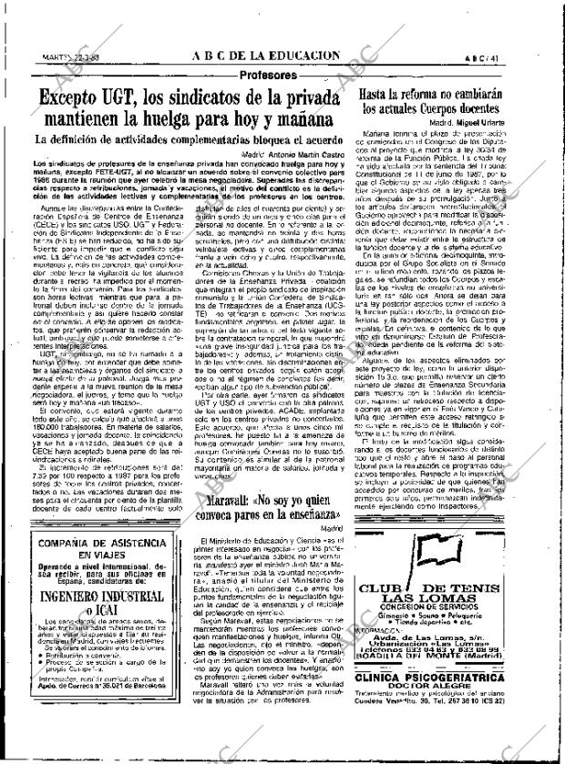 ABC MADRID 22-03-1988 página 41