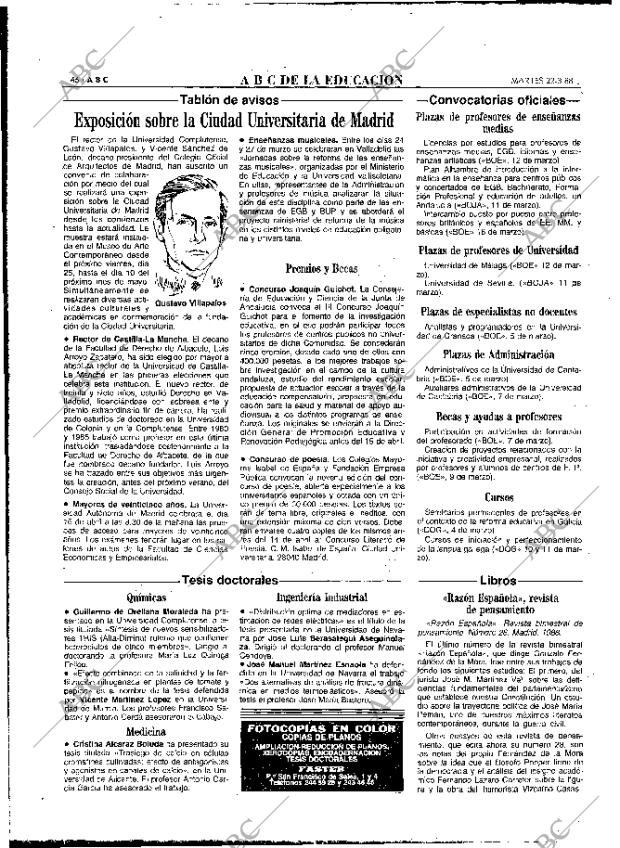 ABC MADRID 22-03-1988 página 46