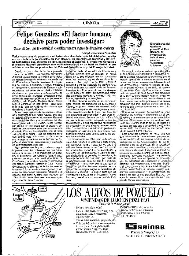 ABC MADRID 22-03-1988 página 49