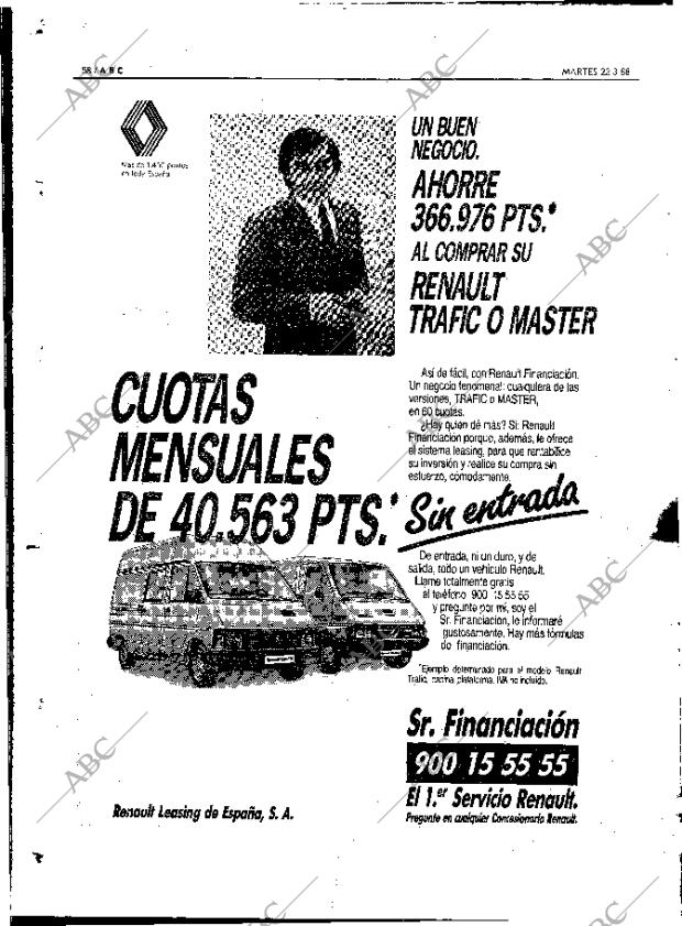 ABC MADRID 22-03-1988 página 58