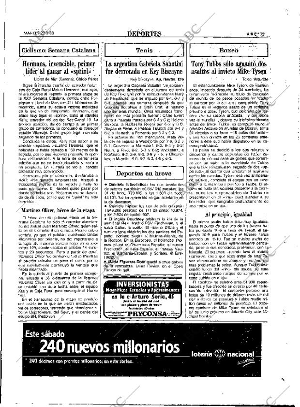 ABC MADRID 22-03-1988 página 75