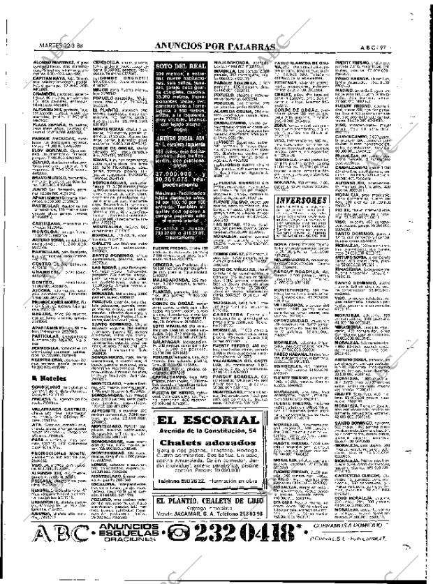 ABC MADRID 22-03-1988 página 97