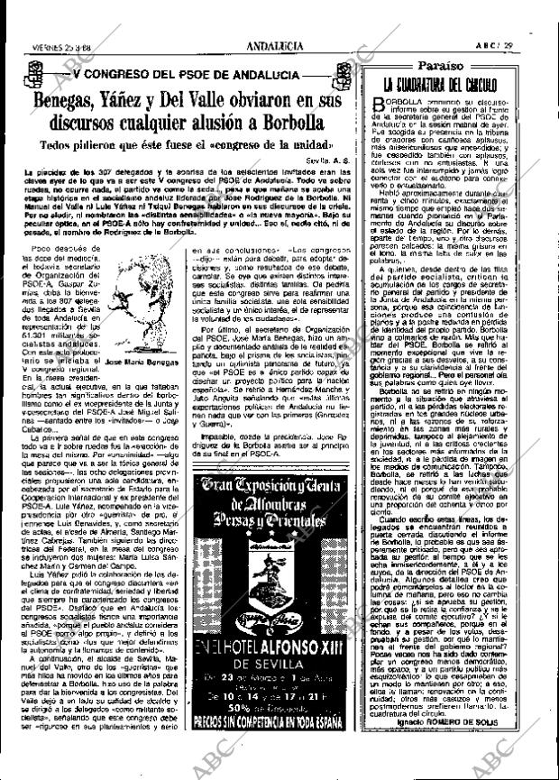 ABC SEVILLA 25-03-1988 página 29