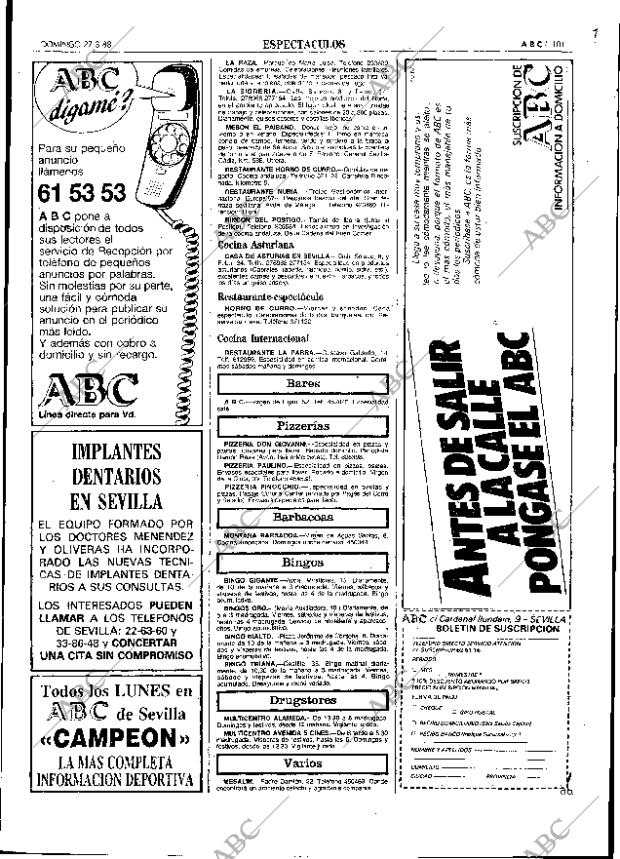 ABC SEVILLA 27-03-1988 página 101