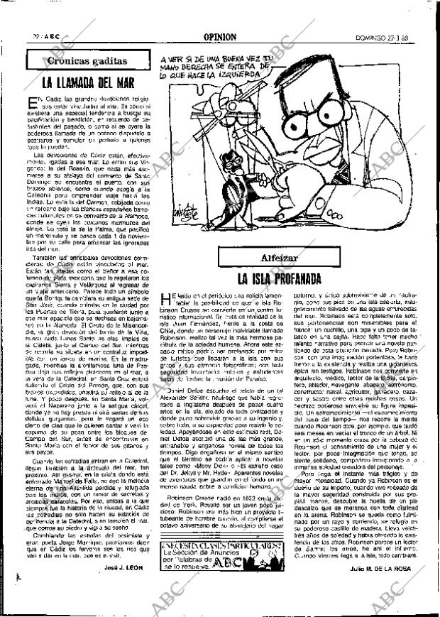 ABC SEVILLA 27-03-1988 página 22