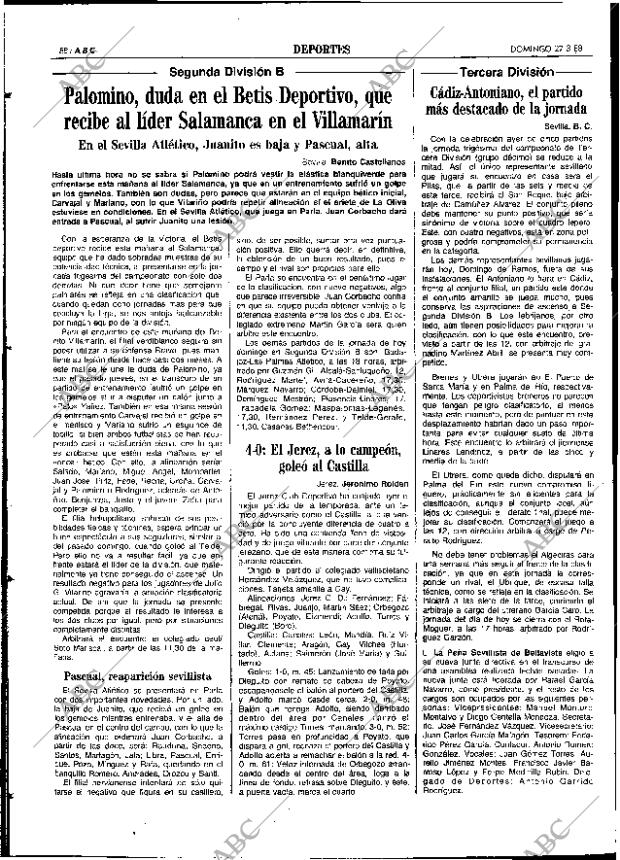 ABC SEVILLA 27-03-1988 página 88
