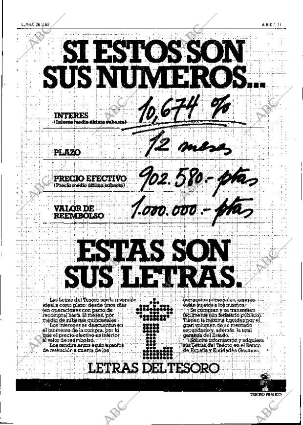 ABC SEVILLA 28-03-1988 página 31