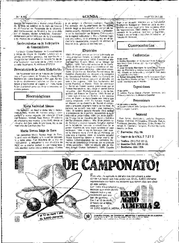 ABC MADRID 29-03-1988 página 34