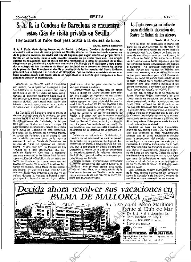 ABC SEVILLA 03-04-1988 página 41