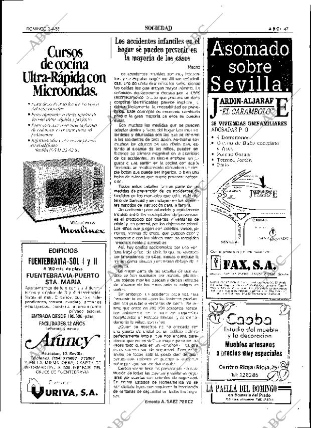 ABC SEVILLA 03-04-1988 página 47