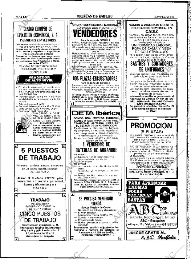 ABC SEVILLA 03-04-1988 página 60