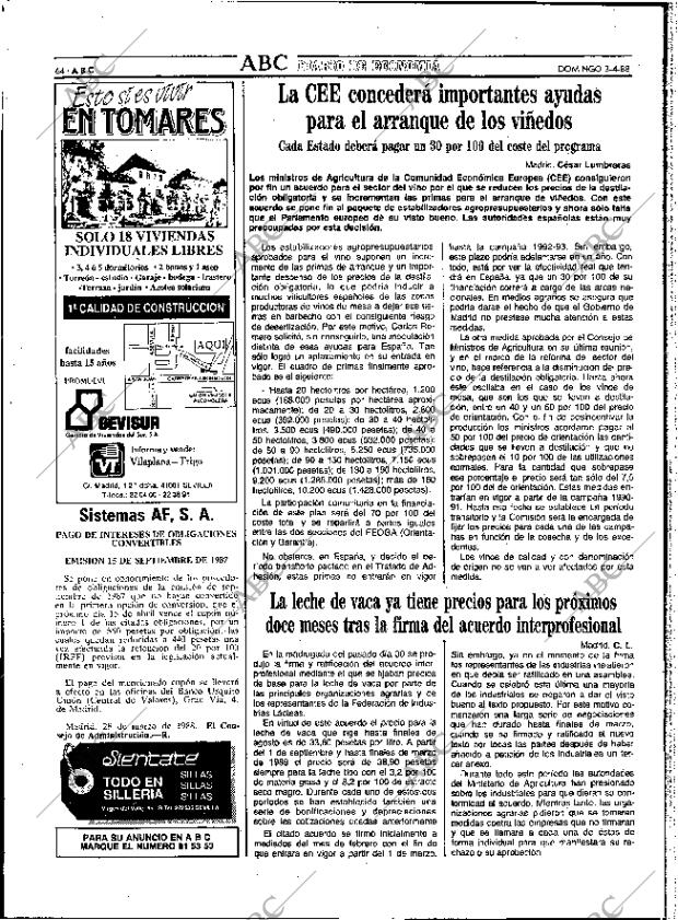 ABC SEVILLA 03-04-1988 página 64