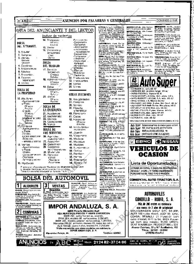 ABC SEVILLA 03-04-1988 página 78