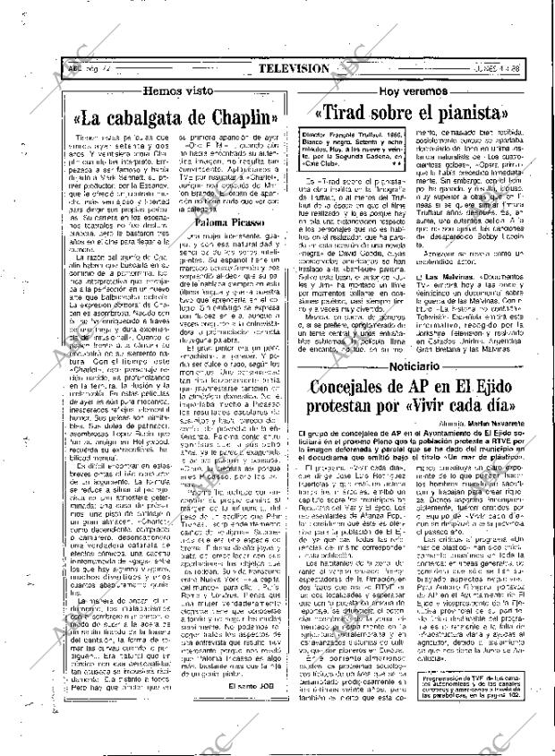 ABC MADRID 04-04-1988 página 72
