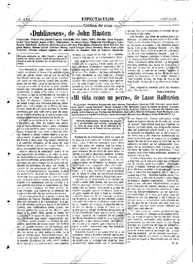 ABC MADRID 04-04-1988 página 76