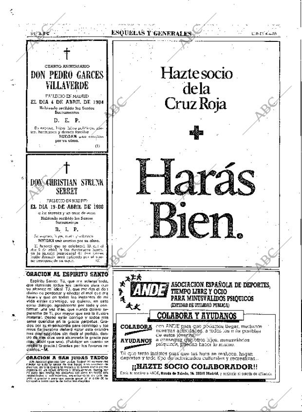 ABC MADRID 04-04-1988 página 84