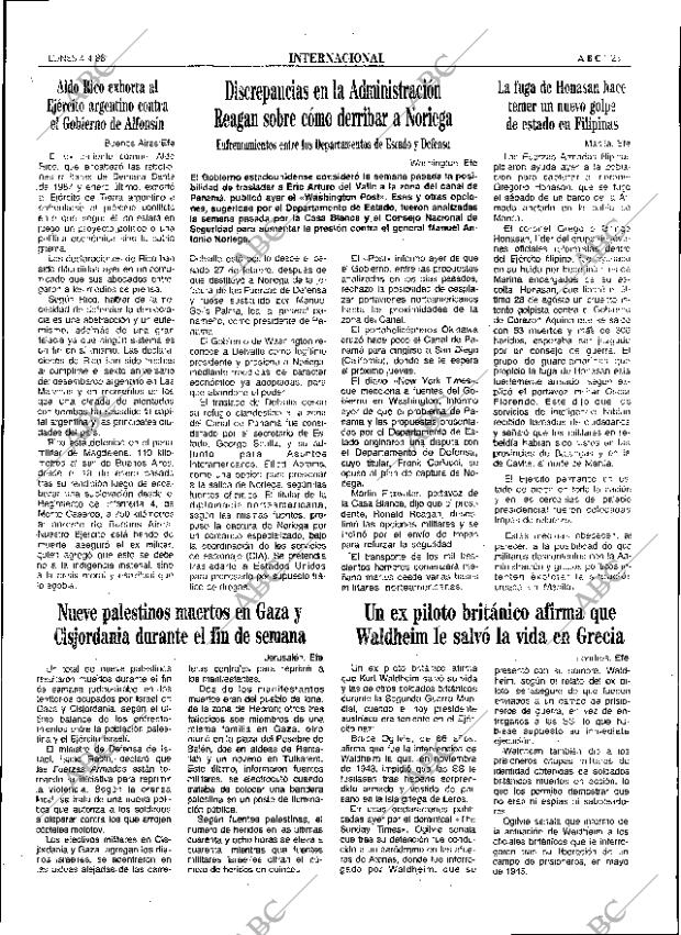 ABC SEVILLA 04-04-1988 página 23