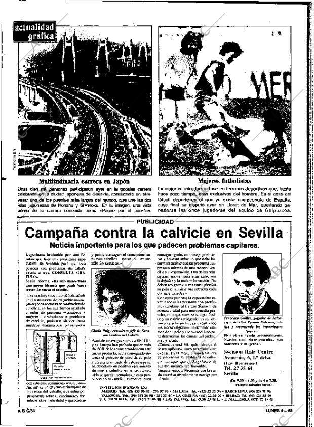 ABC SEVILLA 04-04-1988 página 84