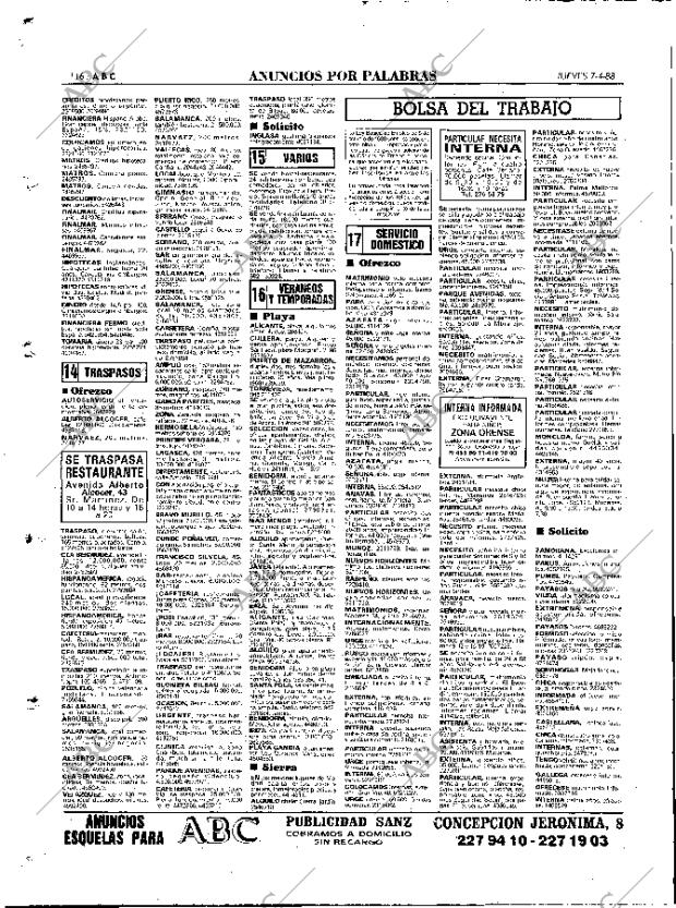ABC MADRID 07-04-1988 página 116