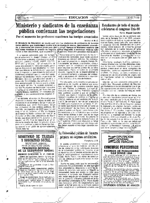 ABC MADRID 07-04-1988 página 82