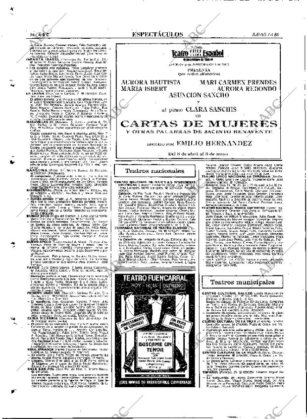ABC MADRID 07-04-1988 página 94
