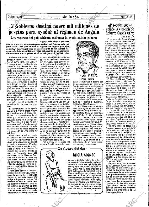 ABC MADRID 08-04-1988 página 23