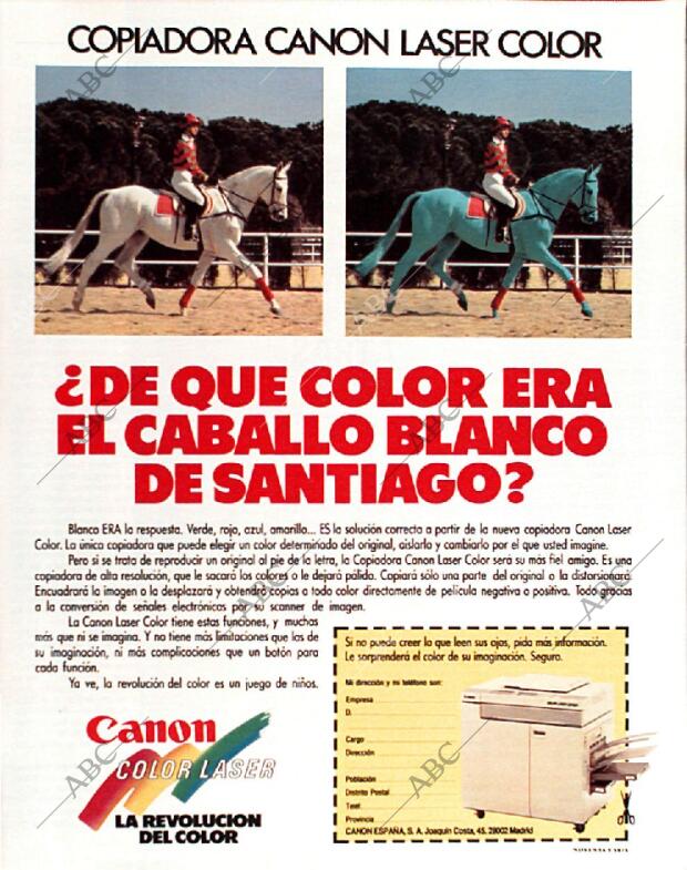 BLANCO Y NEGRO MADRID 10-04-1988 página 11