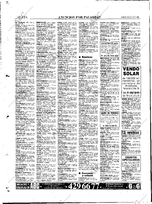 ABC MADRID 13-04-1988 página 108