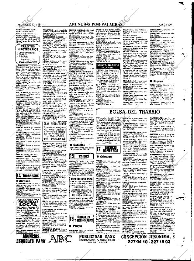 ABC MADRID 13-04-1988 página 109