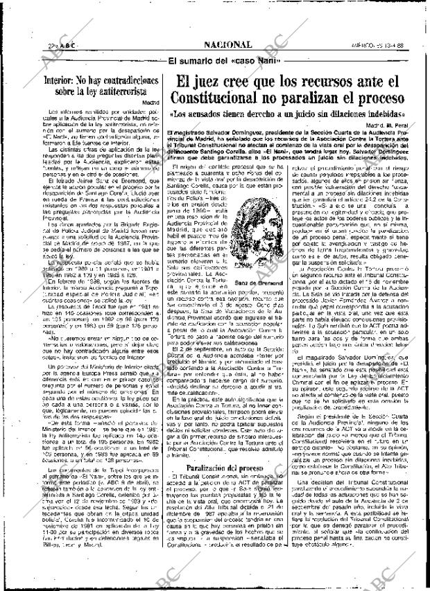 ABC MADRID 13-04-1988 página 22