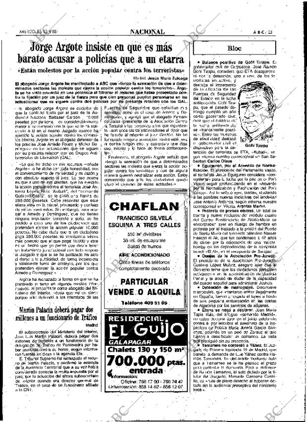 ABC MADRID 13-04-1988 página 23