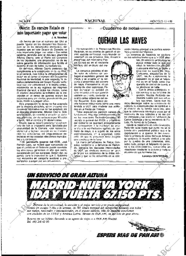 ABC MADRID 13-04-1988 página 24