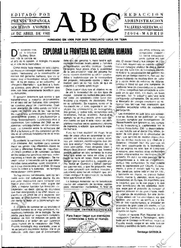 ABC MADRID 13-04-1988 página 3