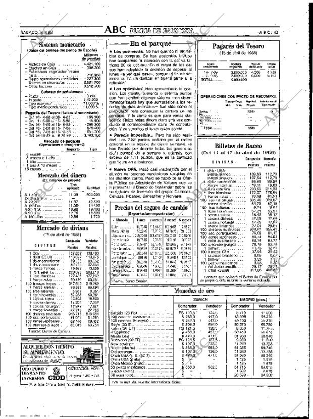 ABC MADRID 16-04-1988 página 43