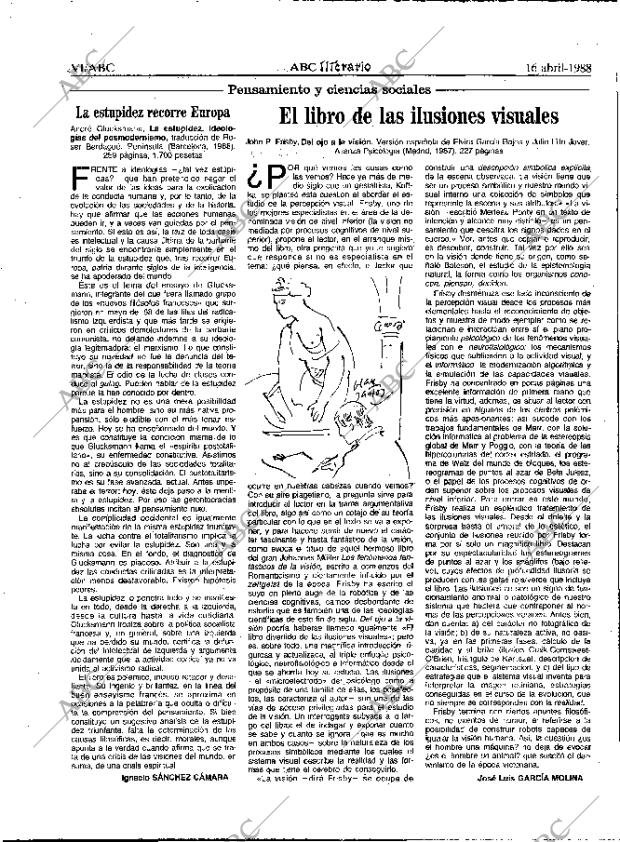 ABC MADRID 16-04-1988 página 54