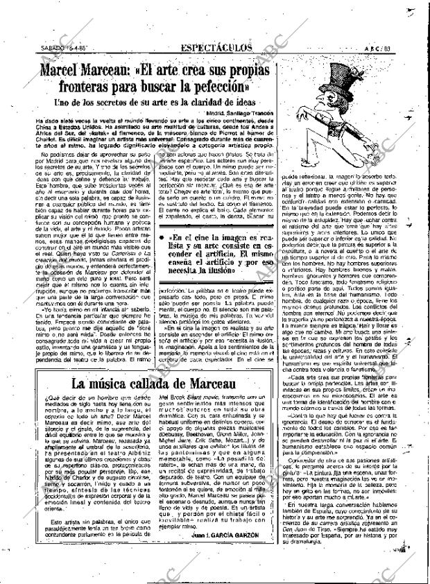ABC MADRID 16-04-1988 página 83