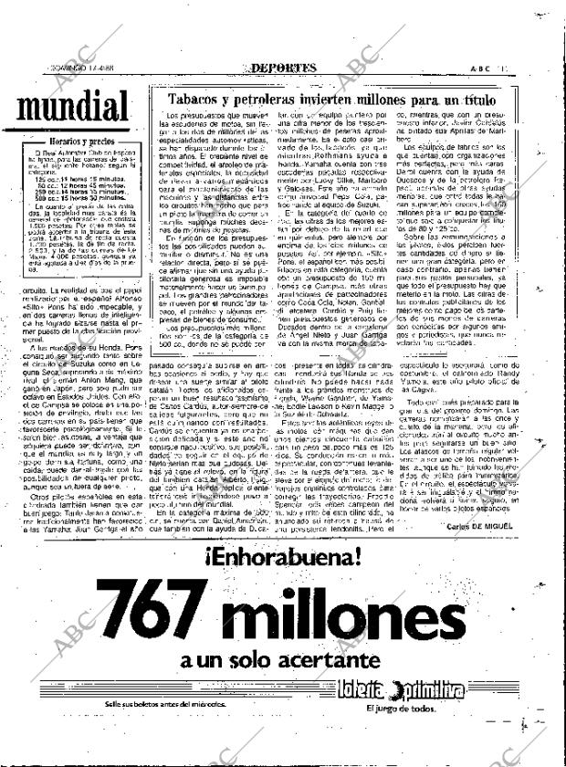 ABC MADRID 17-04-1988 página 111