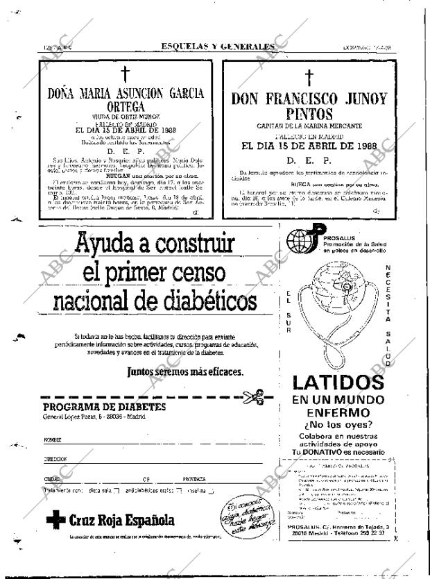 ABC MADRID 17-04-1988 página 128