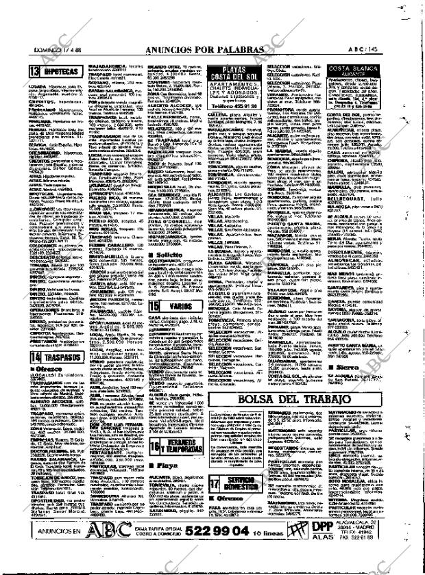 ABC MADRID 17-04-1988 página 145