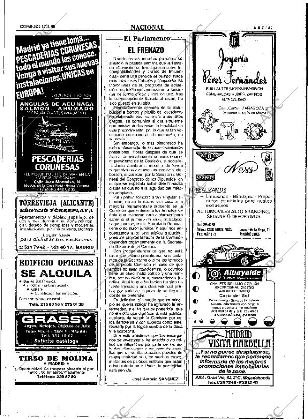 ABC MADRID 17-04-1988 página 41